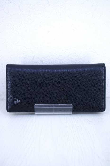 AQUASCUTUM (アクアスキュータム) 2つ折りレザー長財布 メンズ 財布・ケース