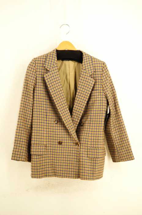 Burberrys（バーバリーズ） カシミヤ混ガンクラブチェックダブル