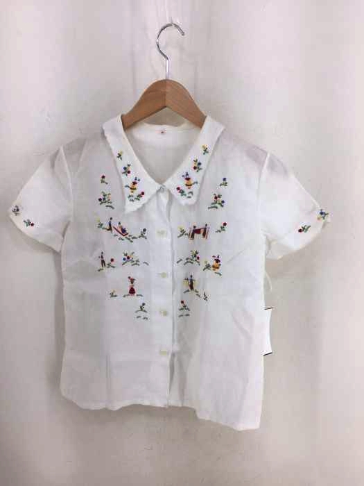 USED古着（ユーズドフルギ） 刺繍シャツブラウス レディース トップス