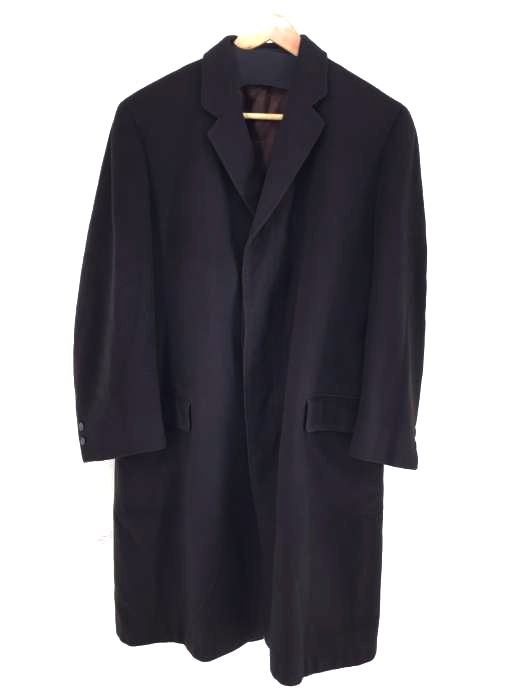 USED古着(ユーズドフルギ) BROWNING FIFTH AVENUE チェスター比翼コート ユニオンチケット メンズ アウター