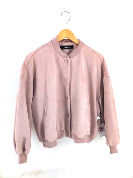 ZARA BASIC(ザラベーシック) フェイクスウェードブルゾン レディース アウター