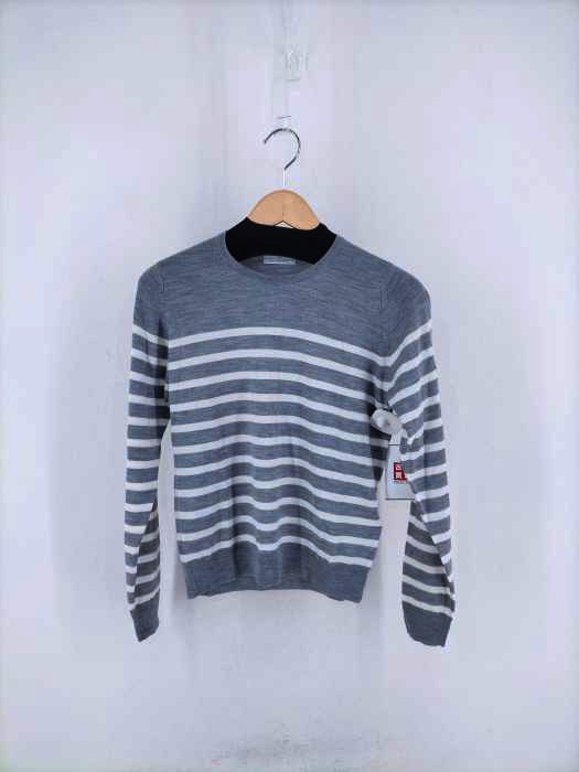 JOHN SMEDLEY（ジョンスメドレー） ボーダー柄クルーネックニット レディース トップス
