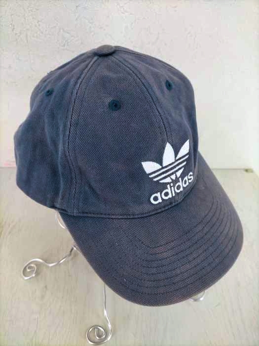 adidas（アディダス） ロゴ刺繍 6パネルキャップ メンズ 帽子