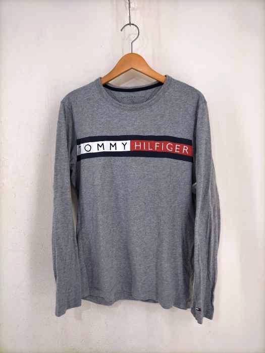TOMMY HILFIGER（トミーヒルフィガー） 18SS ロゴ刺繍長袖カットソー メンズ トップス