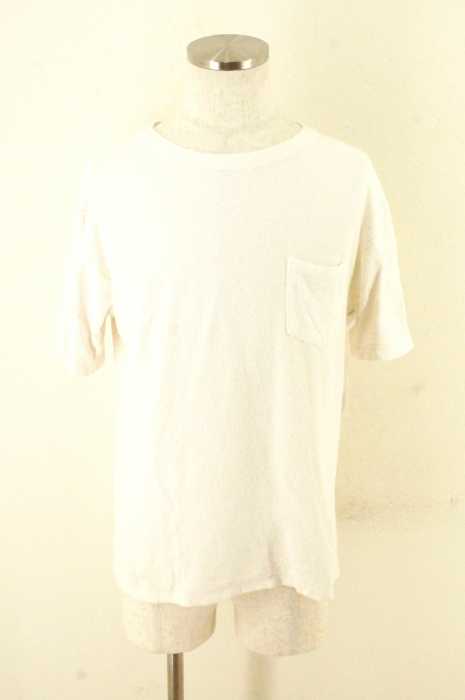 J.S.Homestead （ジェイエスホームステッド） 16SS　パイルポケットTシャツ メンズ トップス