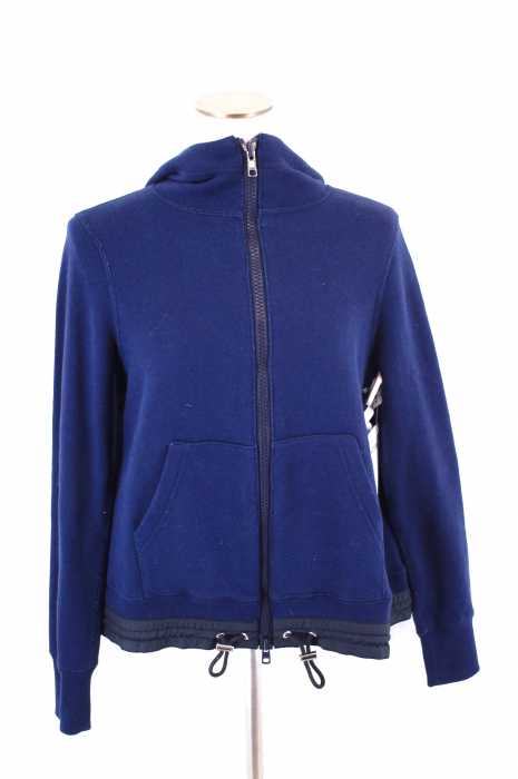 sacai luck (サカイラック) スウェットジップパーカー レディース トップス