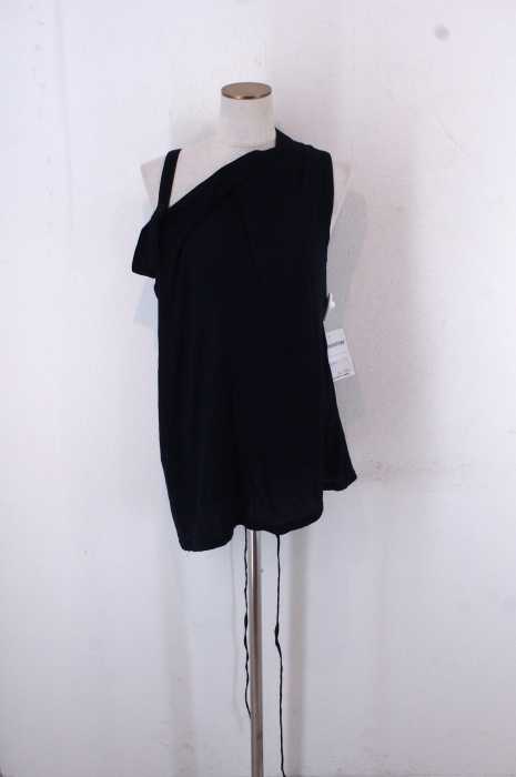 Ann DEMEULEMEESTER (アンドゥムルメステール) デザインノースリーブトップス レディース パンツ