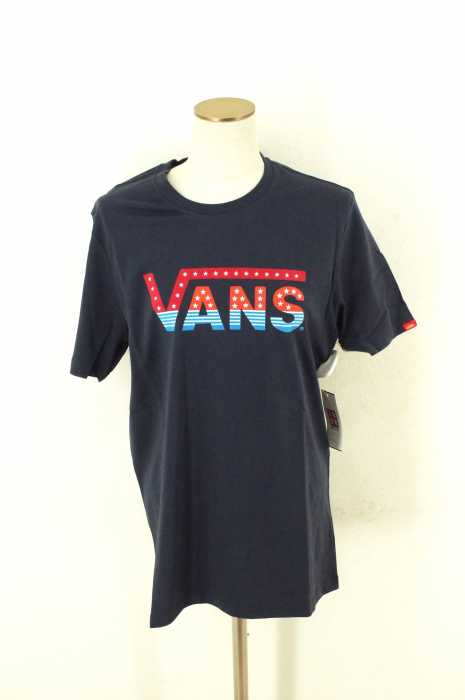 VANS （バンズ） 星条旗ブランドロゴTシャツ レディース トップス