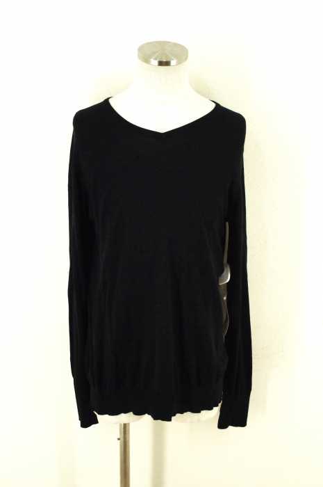 JOHN SMEDLEY （ジョンスメドレー） Vネックコットンニットセーター メンズ トップス