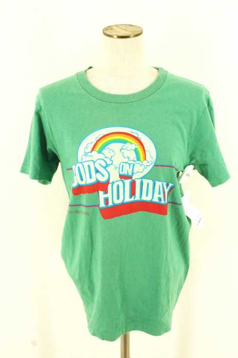 TMT (ティーエムティー) GODS ON HOLIDAY クルーネックプリントTシャツ メンズ トップス