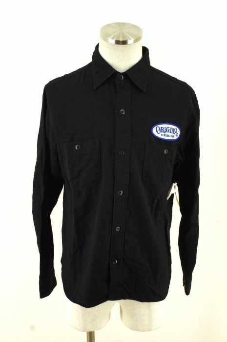 TENDERLOIN （テンダーロイン） ワッペン付ボタンシャツ メンズ