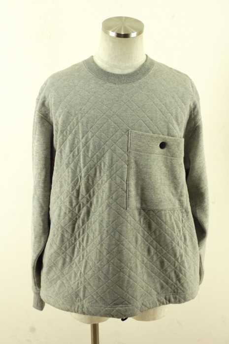 SOE (ソーイ) 15AW キルティングプルオーバー メンズ トップス