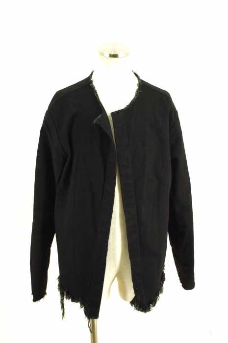 UNUSED （アンユーズド） 13.5oz denim jacket　カットオフノーカラー メンズ アウター