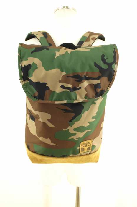 OUTDOOR PRODUCTS （アウトドアプロダクツ） FRAP PAC スエード　カモフラージュ メンズ バッグ