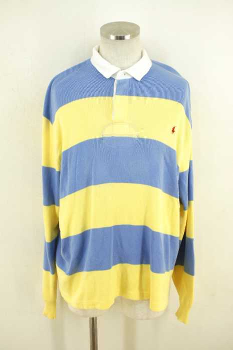 Polo by RALPH LAUREN (ポロバイラルフローレン) 長袖ボーダーニットポロシャツ メンズ トップス