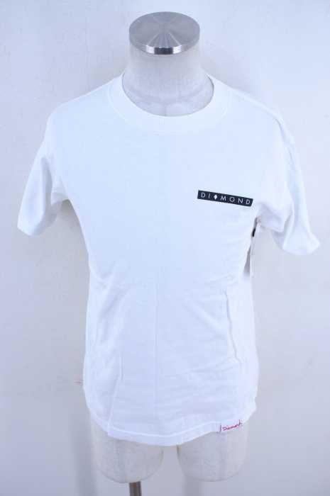 DiamondSUPRLY （ダイヤモンドサプライ） ボックスロゴTシャツ レディース トップス