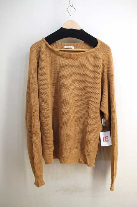 OLD JOE&CO. (オールドジョーアンドコー) BOAT NECK WASHI SWEATER 和紙ニット メンズ トップス