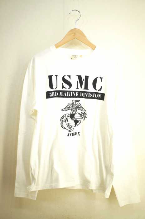 AVIREX(アヴィレックス) USMCプリントTシャツ メンズ トップス