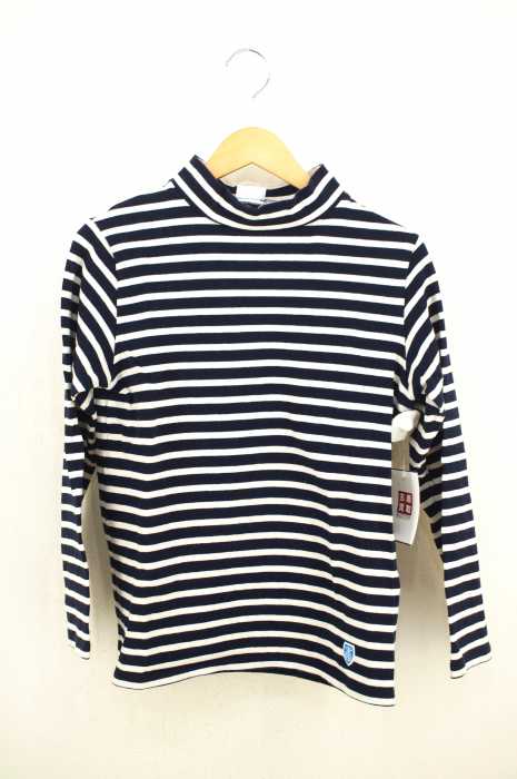 ORCIVAL（オーチバル） ボーダー柄モックネックカットソー レディース トップス