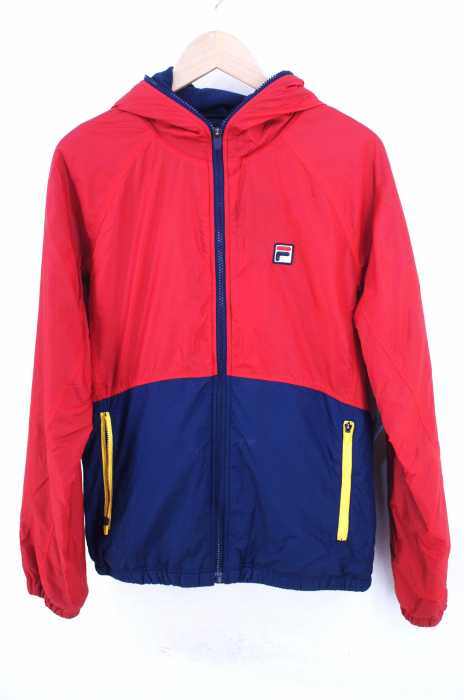FILA （フィラ） バイカラー ジップアップパーカー レディース トップス
