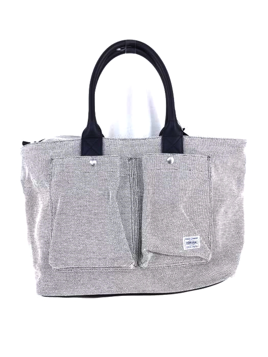 HEAD PORTER（ヘッドポーター） NATAL　キャンバス　レザー切替トートバッグ メンズ バッグ