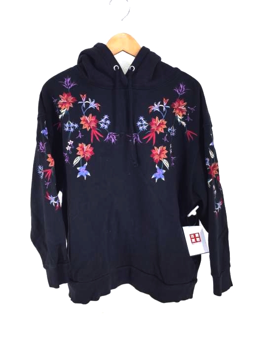 EVRIS(エヴリス) 18AW EMBROIDERYフーディー レディース トップス