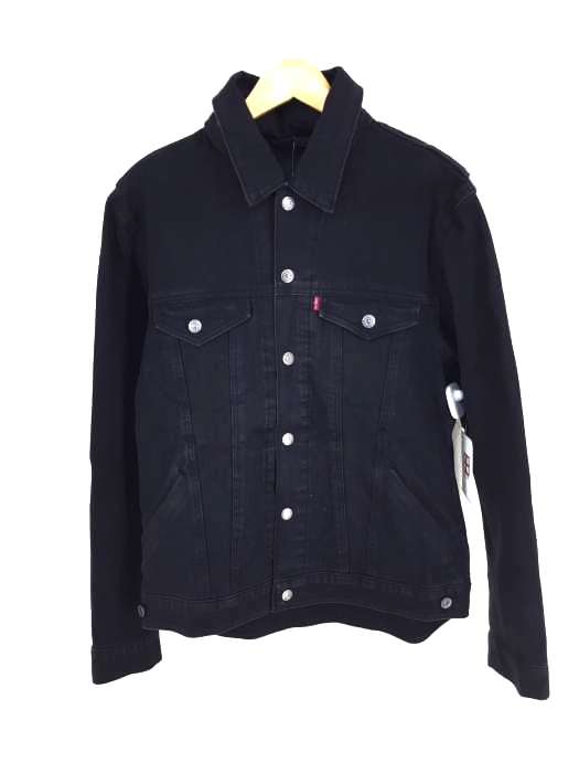Levis(リーバイス) ブラックデニムジャケット メンズ アウター