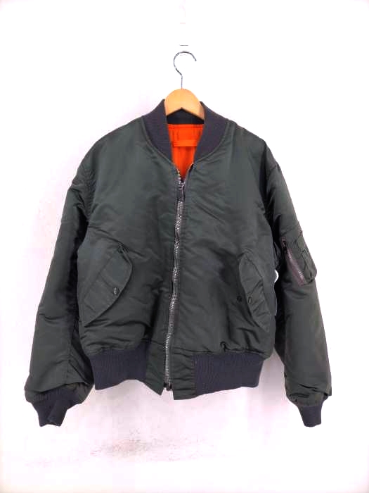 USED古着(ユーズドフルギ) USA製CORINTH MFG MA-1 フライトジャケット メンズ アウター