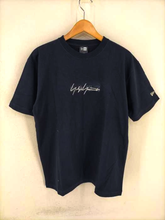 Yohji Yamamoto POUR HOMME（ヨウジヤマモトプールオム） 19SS 漢字ロゴ ロゴ刺繍 クルーネックTEE メンズ トップス
