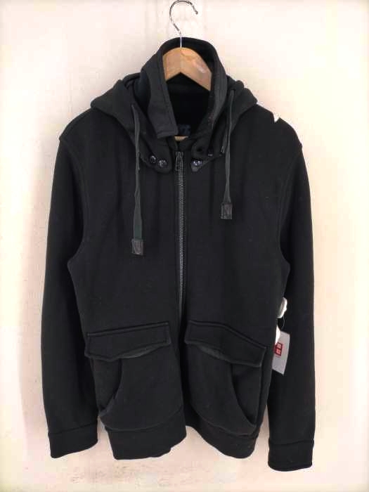 DENHAM(デンハム) フード脱着可 スウェット地 ジップアップジャケット メンズ トップス
