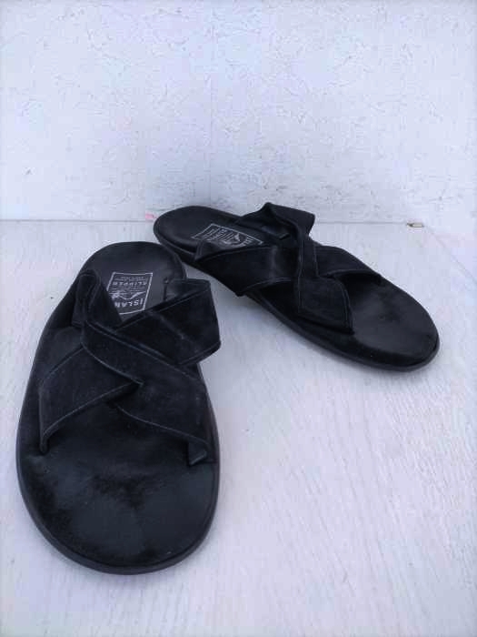 ISLAND SLIPPER（アイランドスリッパ） クロスストラップ スウェードサンダル メンズ シューズ