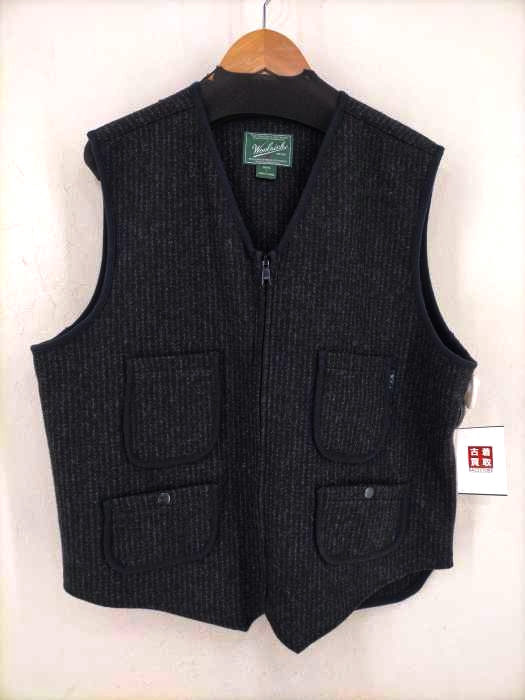 WOOLRICH（ウールリッチ） フルZIP ウールベスト メンズ トップス