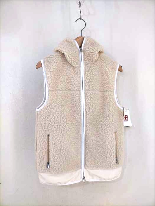 MACPHEE（マカフィー） フーデッドボアフリースベスト レディース トップス