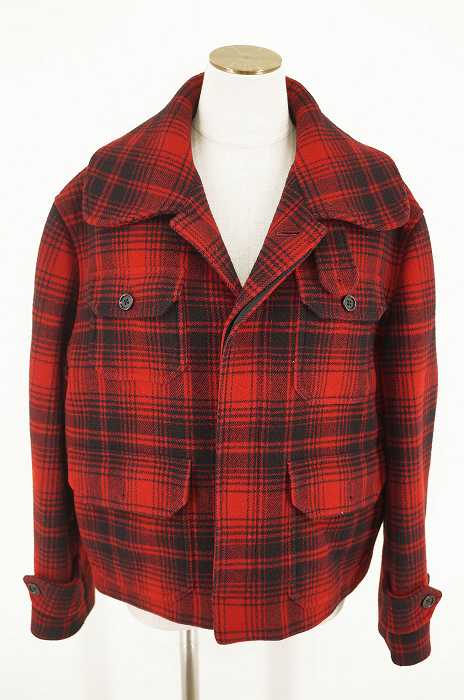 Rugby Ralph Lauren （ラグビーラルフローレン） チェック柄中綿ウールショートジャケット レディース アウター