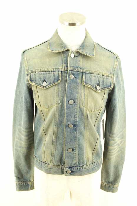 HELMUT LANG (ヘルムートラング) ダメージ加工デニムジャケット メンズ アウター