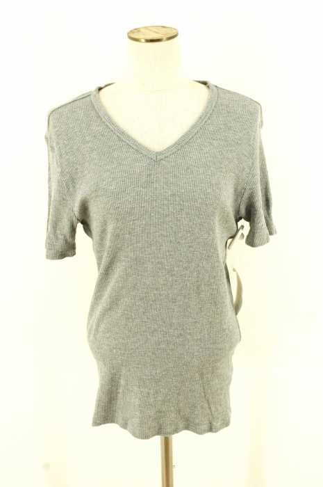 URBAN RESEARCH (アーバンリサーチ) VネックワッフルTシャツ レディース トップス