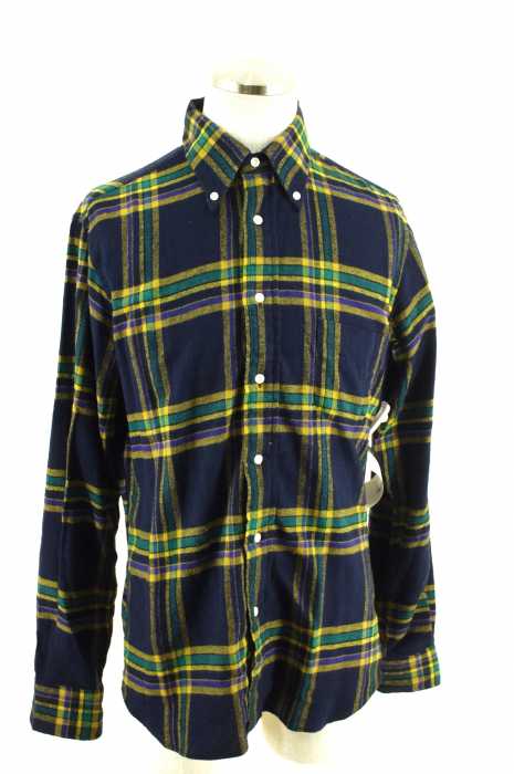 individualized shirts (インディヴィジュアライズドシャツ) チェックネルシャツ メンズ トップス