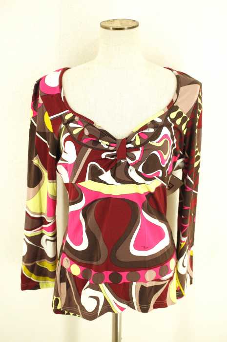 EMILIO PUCCI (エミリオプッチ) レーヨン レディース トップス
