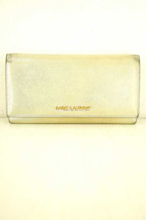 SAINT LAURENT PARIS （サンローランパリ） ラメ加工ウォレット　財布 メンズ 財布・ケース
