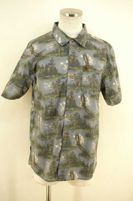 HIPPYTREE （ヒッピーツリー） FREEDOM WOVEN SHIRTS 半袖総柄シャツ メンズ トップス