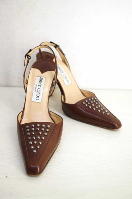 JIMMYCHOO(ジミーチュウ) ポインテッドトゥヒールパンプス レディース シューズ