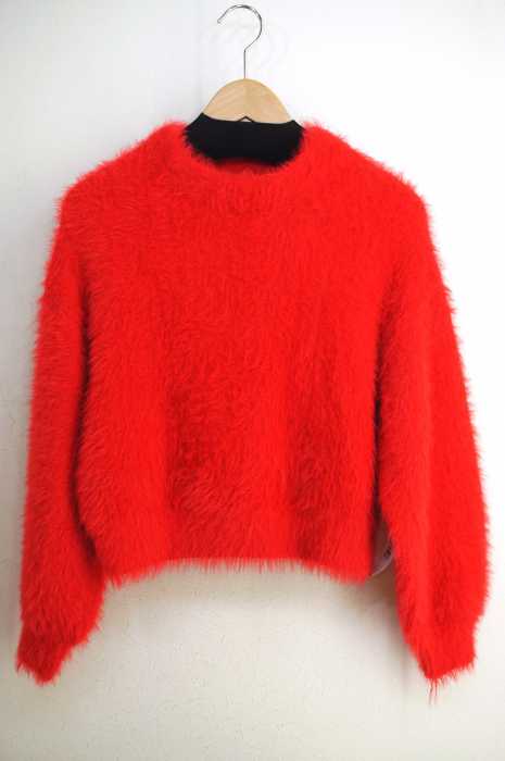 moussy (マウジー) MOCK NECK VOLUME KNIT レディース トップス