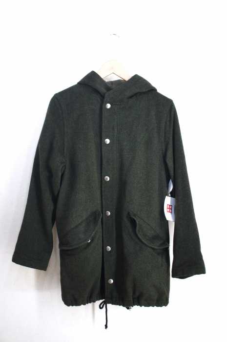 A.P.C. (アーペーセー) フーデットウールコート メンズ アウター