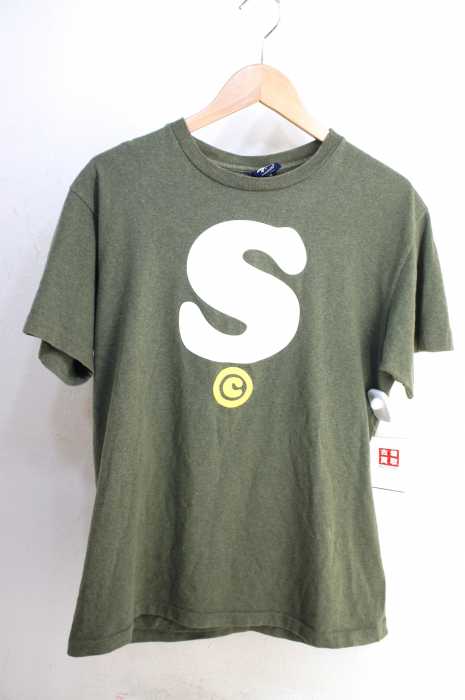 STUSSY （ステューシー） 90S 紺タグ USA製 プリントTシャツ メンズ トップス