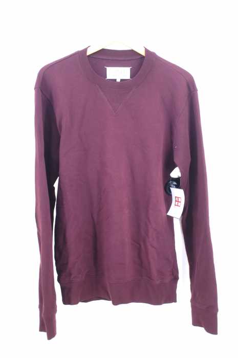 Maison Margiela （メゾンマルジェラ） 14 17AW エルボーパッチクルーネックスウェット メンズ トップス
