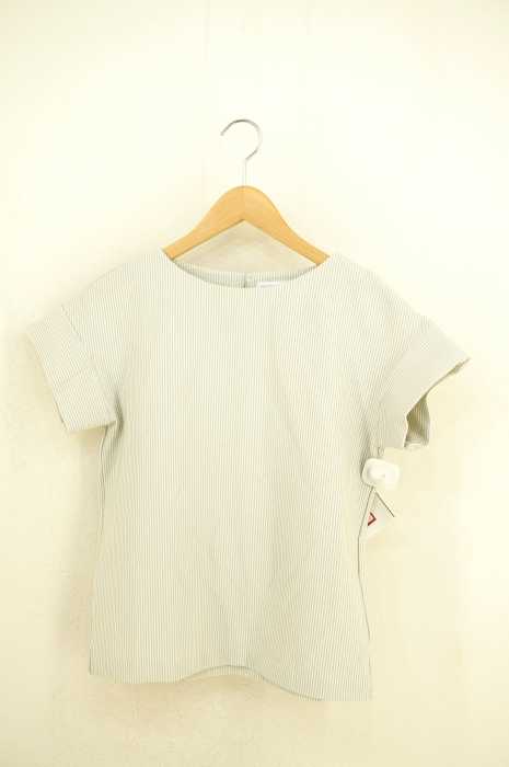 BEAUTY & YOUTH UNITED ARROWS  （ビューティーアンドユースユナイテッドアローズ） シアサッカーバックボタンショート レディース トップス