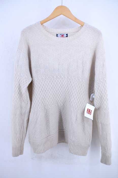 SON OF THE CHEESE （サノバチーズ） 編み込みニット メンズ トップス