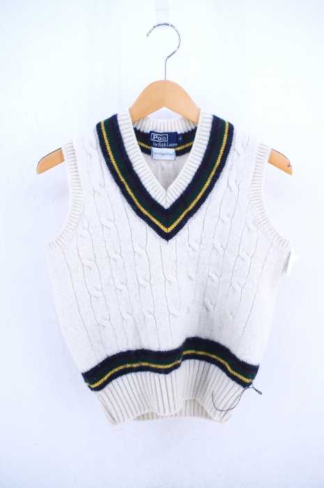 Polo by RALPH LAUREN (ポロバイラルフローレン) チルデンニットベスト レディース トップス