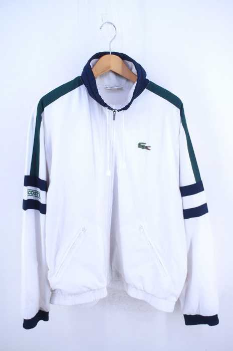 LACOSTE SPORT(ラコステスポーツ) エンブレムワッペンデザインジップアップジャケット メンズ アウター