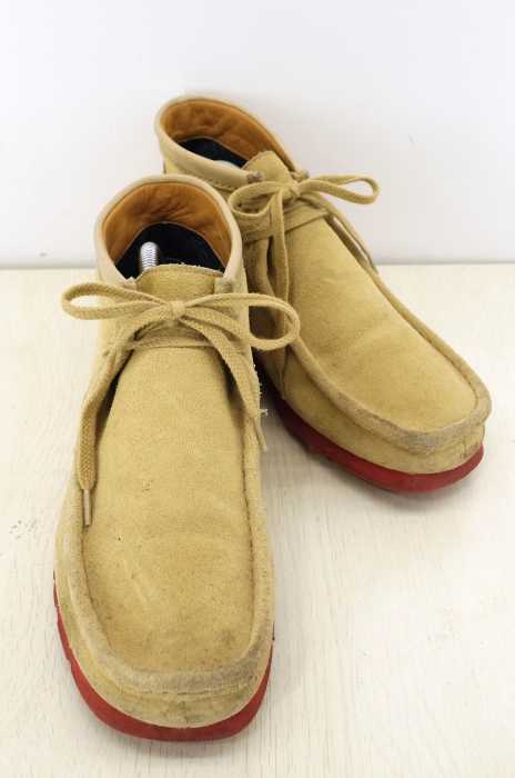 Clarks × nanamica（クラークス ナナミカ） 500足 GORE-TEX スウェードワラビーブーツ メンズ シューズ